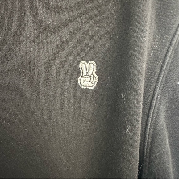 Dutch Bros Black Hoodie “To Be So Strong.”SMALL+MEDIUM+LARGE+XL+XXL Peace 1992 - Picture 4 of 13